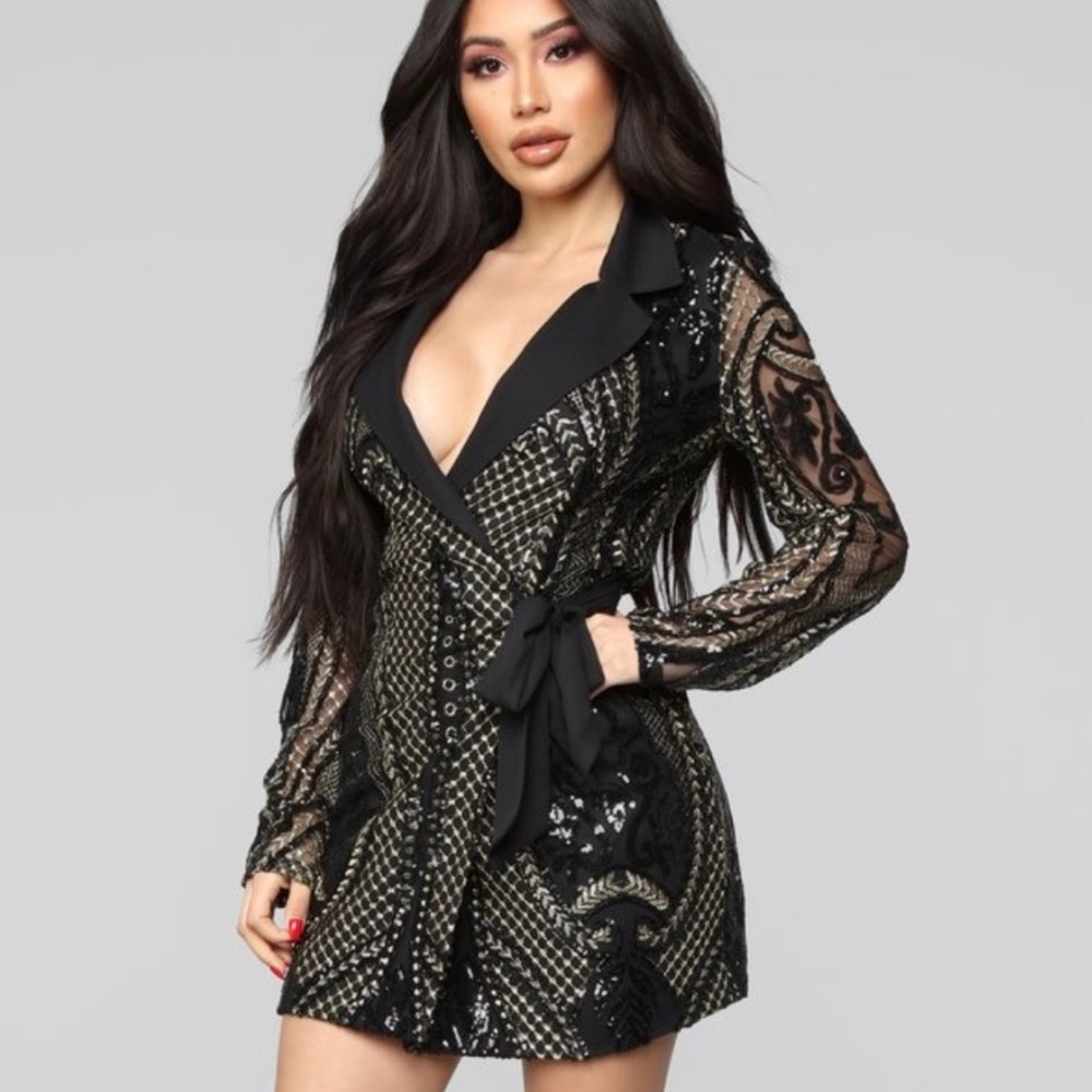 Blazer Mini Dress